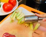 Hình bước làm 2 của món Bún bò lá lốt Công Huyền Tôn Nữ
