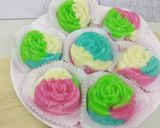 Foto langkah ke 10 dari resep 🌹Bolu Kukus Mawar🌹.