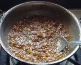 A picture of step 2 of Ragi Elu Modak/Finger Millet sesame seed modak.