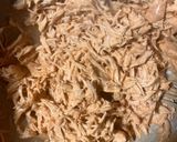 A picture of step 2 of Quick & Easy Chicken Flauta’s in the InstaPot or Ninja Foodie cooker.