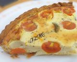 A picture of step 3 of 🍅🍃🍕Pizza Quiche🍕🍃🍅.