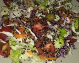Foto del paso 2 de la receta: Ensalada fría con quinoa negra