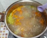 Foto langkah ke 2 dari resep Sop tetelan bakso sayur.
