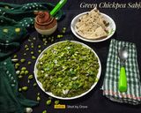 A picture of step 11 of Green Chickpea Curry / Cholia (Hariyali Chana Masala).