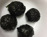 A picture of step 3 of Japanese Surprise Rice Ball.