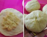 Foto langkah ke 6 dari resep Bakpia Teflon Isi Keju Coklat.