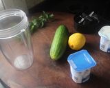 Foto del paso 1 de la receta Batido de pepino, peras y yogur griego