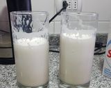 Foto del paso 5 de la receta: Leche con plátano