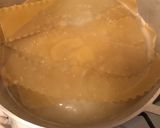 A picture of step 1 of Lasagña roll.