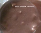 Une image de l'étape 2 de Pancakes de manioc au chocolat, fourrés aux pépites 3 chocolats ♥.