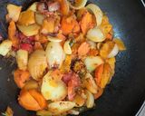 Foto del paso 2 de la receta: Fideitos con salsa de verduras🍲
