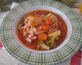 Foto del paso 6 de la receta Cazuela de alubias con verdura