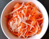 Hình bước làm 3 của món 🌱 Đồ Chua Cà Rốt Củ Cải Trắng