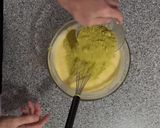 A picture of step 4 of Pistachio Caprese Cake.