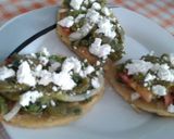A picture of step 6 of Tlacoyos with Nopal Salad "a la enojona".