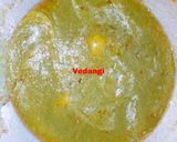 A picture of step 6 of Hariyali Aloo.