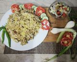 A picture of step 10 of Beef Biryani.