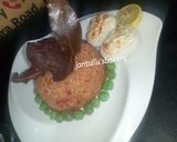 A picture of step 4 of Maggi signature jallof rice.
