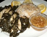 صورة لخطوة 9 من وصفة ملوخية ورز 😍