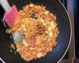 Egg fried rice with ham recipe step 4 photo