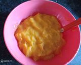 A picture of step 1 of Mango kheer.