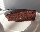 A picture of step 12 of Sacher Cake (gluten-free).