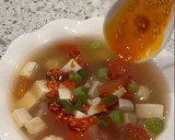A picture of step 5 of Tofu Tomato Soup.