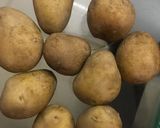 A picture of step 1 of Potato cheese sandwich.