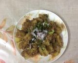 A picture of step 3 of Sweet potato Chaat.