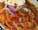 A picture of step 2 of Onion sauce.