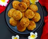 A picture of step 7 of Delicious Gulgule (Dumplings) in an Appe Pan.