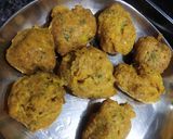 A picture of step 4 of Masala gota.