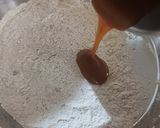 A picture of step 2 of Nutty Wheat Gud cookies.