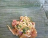Foto langkah ke 4 dari resep Pepes ayam jamur.