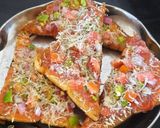 બ્રેડ પીઝા વિથ ઇન્સ્ટન્ટ પીઝા સોસ (Bread Pizza With Instant Pizza Sauce Recipe In Gujarati) રેસીપી સ્ટેપ6ફોટો
