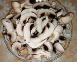 Pas rețetă Farfalle cu carne de iepure și ciuperci 1 fotografie