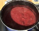 Une image de l'étape 4 de Compote de pêches de vigne au concentré de fruits et amandes.