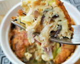 Foto del paso 7 de la receta: Tortilla de bacalao y ajos tiernos en airfryer