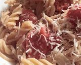 Foto langkah ke 7 dari resep Pasta Fushilli Carbonara.