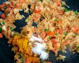 A picture of step 1 of Egg masala.