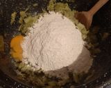 Sajttal töltött brokkolis tócsni recept fázis 3 fotója