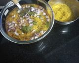 A picture of step 2 of Sev usal ragda Usal.