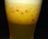 A picture of step 5 of Peach soda.
