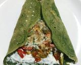 Foto del paso 3 de la receta: Crepes de espinaca 💚🌮