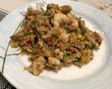 Foto del paso 3 de la receta: Chowfan de langostinos