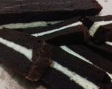 Foto langkah ke 11 dari resep Brownis kukus layer keju.