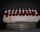 Une image de l'étape 5 de Bûche framboise amande.