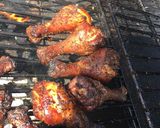 A picture of step 11 of P-lo Grilled Smoked Chicken🍗.