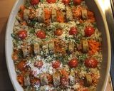Une image de l'étape 9 de Gratin de topinambours et carottes à la saucisse du Jura.