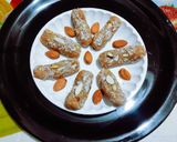 A picture of step 5 of Tasty healthy dry fruit sweet potato roll.